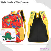 Kindergarten Cute Cartoon Kids School Bag for Boys and Girls (Red)